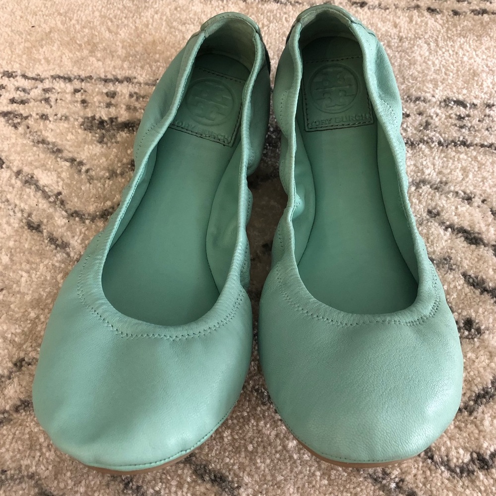 NEW! TORY BURCH EDDIE SOFT SCRUNCH BALLET FLAT